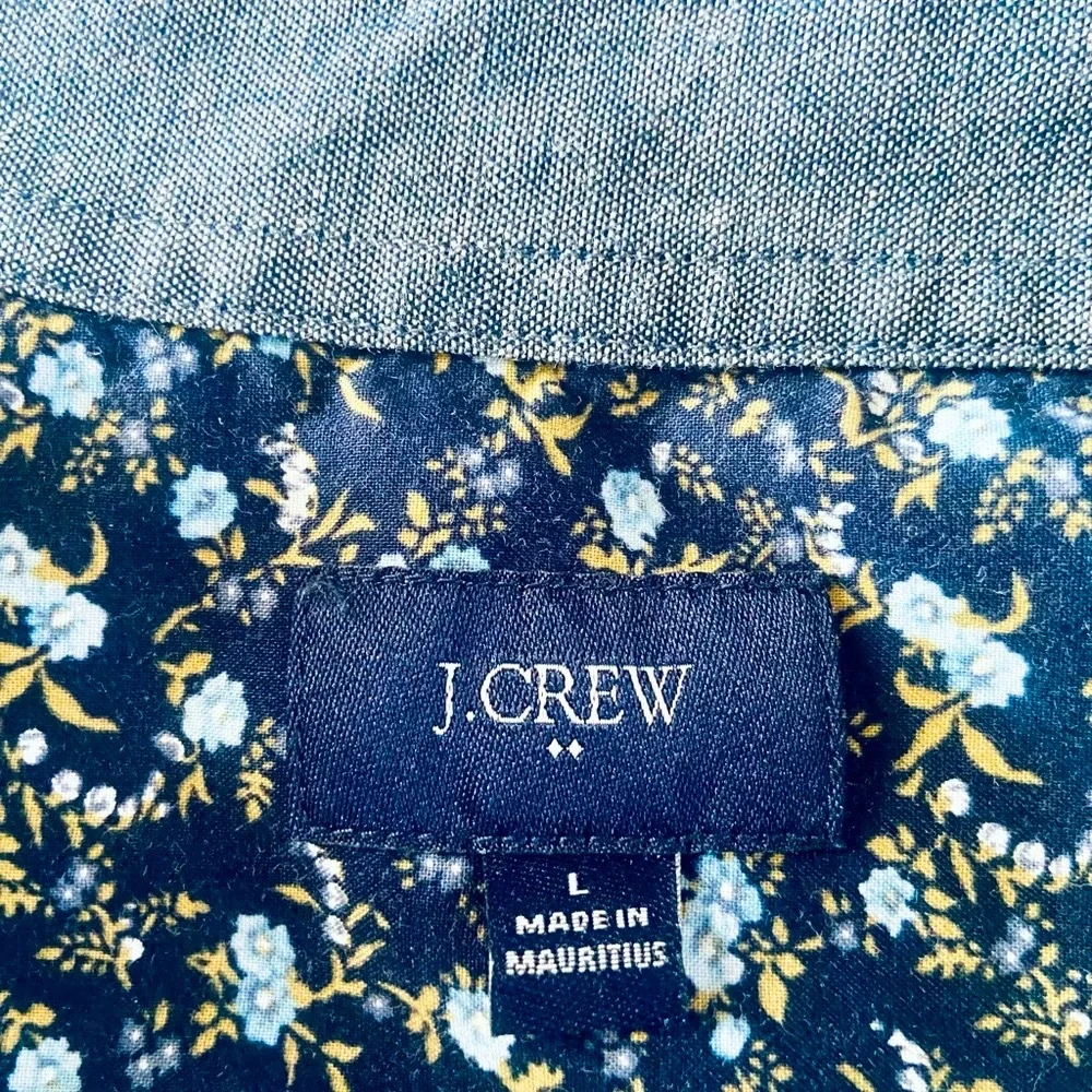 J.Crew Floral Shirt